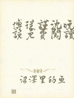 傅从谨沈晚棠小说免费阅读