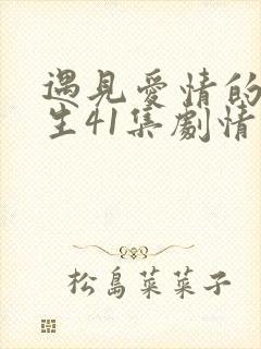 遇见爱情的利先生41集剧情