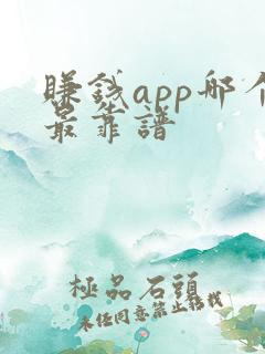 赚钱app哪个最靠谱