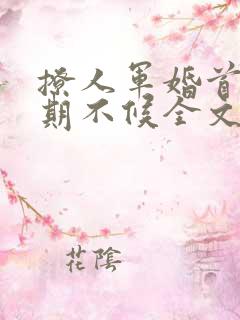 撩人军婚首长过期不候全文免费阅读