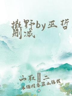 撒野by巫哲无删减