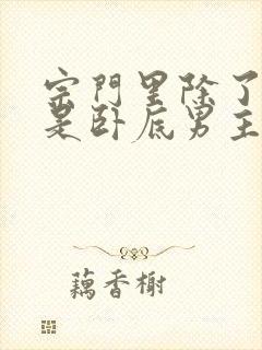 宗门里除了我都是卧底男主几个老婆