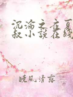 沉沦之夜夏婉陈叔小说在线阅读免费全文