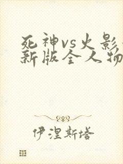 死神vs火影最新版全人物