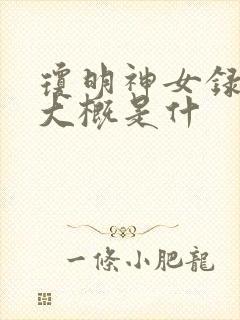 琼明神女录讲的大概是什