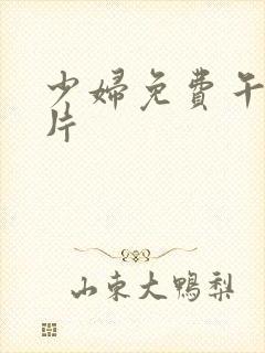 少妇免费午夜看片