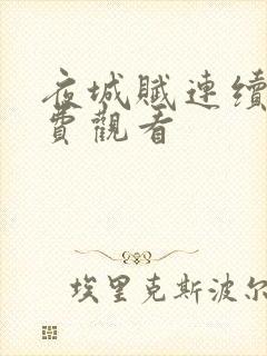 夜城赋连续剧免费观看