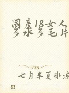 国产18女人毛多水多毛片