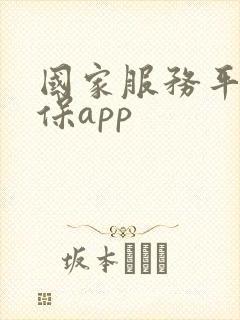 国家服务平台医保app