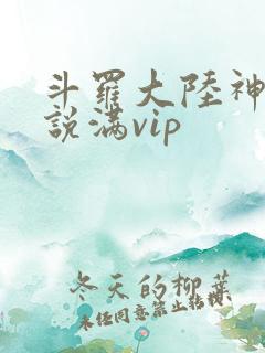 斗罗大陆神界传说满vip