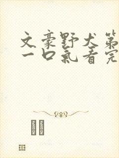 文豪野犬第五季一口气看完