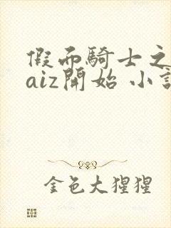 假面骑士之从faiz开始 小说