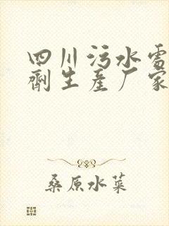 四川污水处理药剂生产厂家