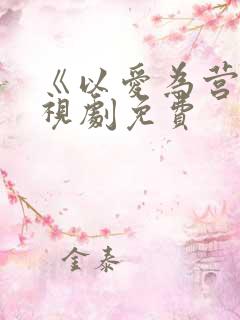 《以爱为营》电视剧免费