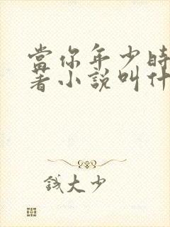 当你年少时的原著小说叫什么