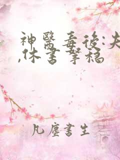 神医毒后:夫君,休书拿稳