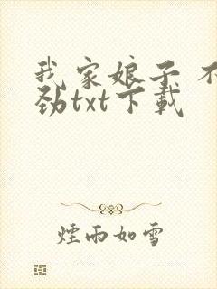 我家娘子 不对劲txt下载