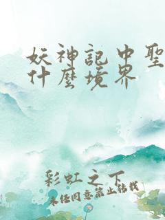 妖神记中圣帝是什么境界