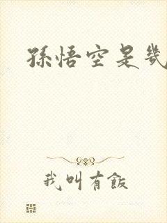 孙悟空是几师兄