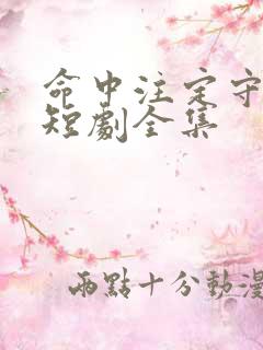 命中注定守护你短剧全集