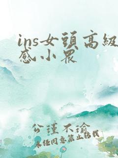 ins女头高级感小众