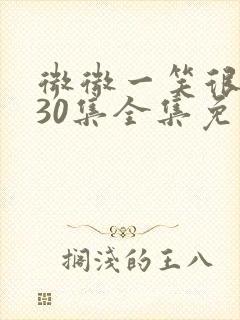 微微一笑很倾城30集全集免费观看