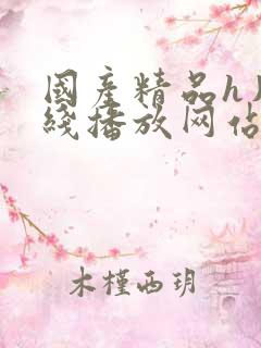 国产精品h片在线播放网站