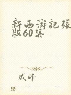 新西游记张纪中版60集