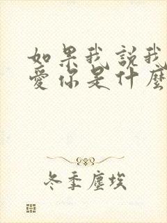 如果我说我真的爱你是什么歌