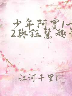 少年阿宾1~72与钰慧趣笔阁