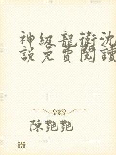 神级龙卫沈浪小说免费阅读