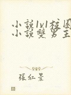 小说1v1校园小说双男主