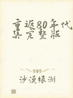 重返80年代全集完整版
