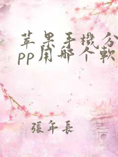 苹果手机分身app用哪个软件