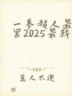 一拳超人最强之男2025最新兑换码