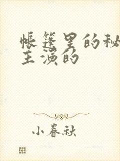 帐篷里的秘密谁主演的