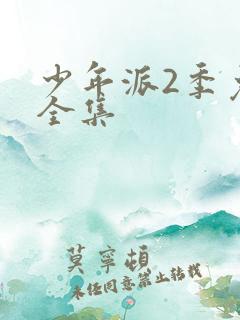 少年派2季免费全集