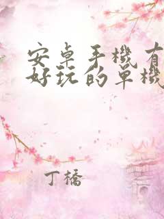 安卓手机有什么好玩的单机游戏