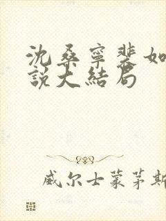 沈桑宁裴如衍小说大结局