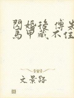 闪婚后 傅先生马甲藏不住了