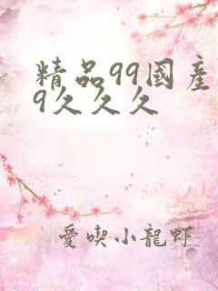 精品99国产99久久久