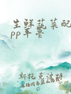 生鲜蔬菜配送app平台