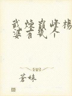 武炼巅峰杨开老婆有几个