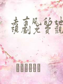 去有风的地方电视剧免费观看完