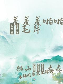 羞羞羞啪啪成人╳╳毛片