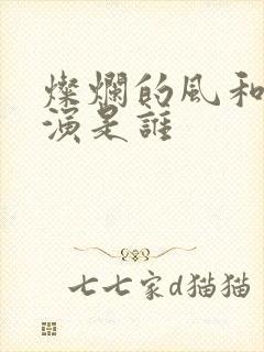 灿烂的风和海导演是谁