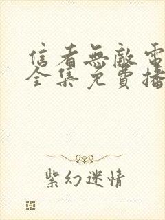 信者无敌电视剧全集免费播放