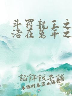 斗罗龙王之霍雨浩在万年之后