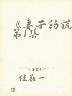 《妻子的谎言》第1集