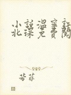 小说温宁许逸厉北琛免费阅读无弹窗